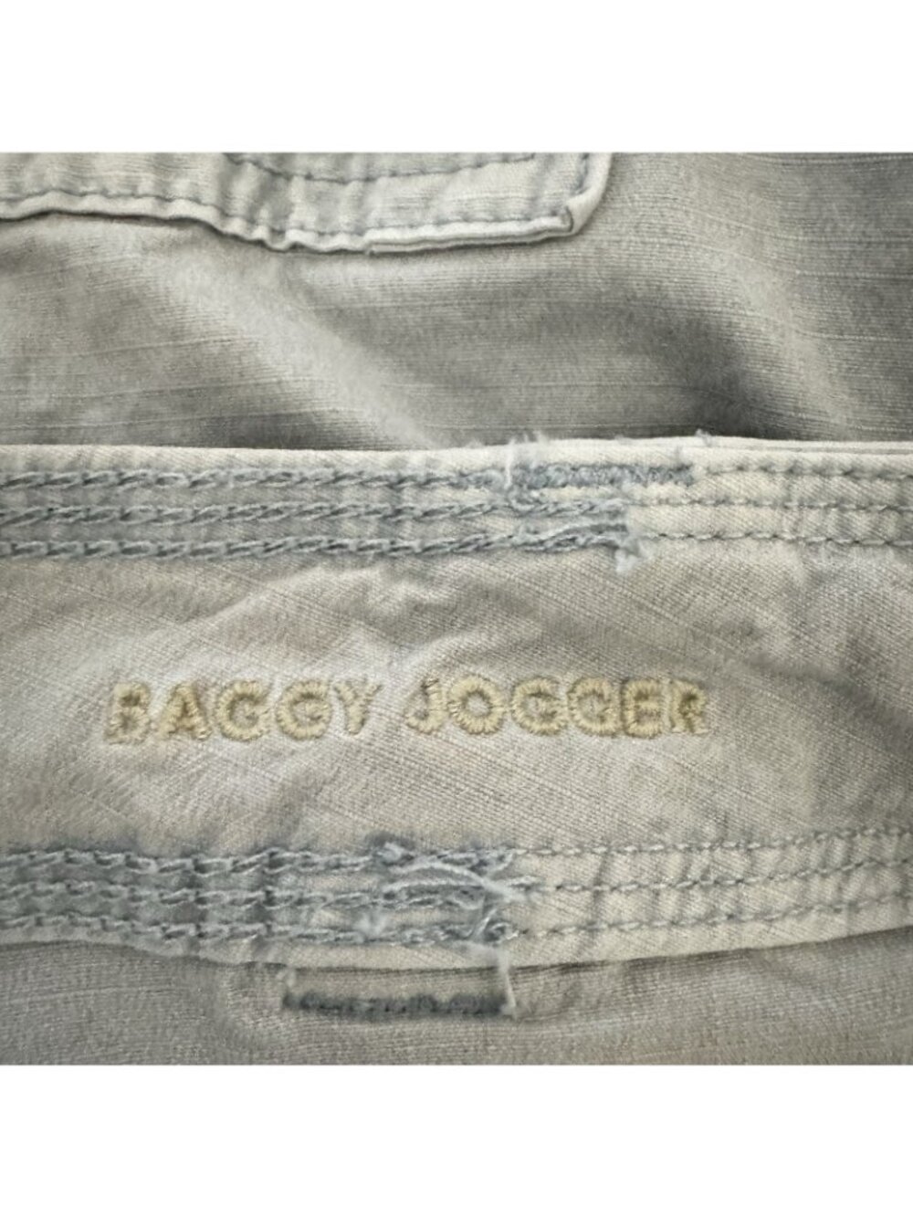 American Eagle Women’s Baggy Jogger Size 8 Cargo Pants Stretch Utility - Picture 7 of 8